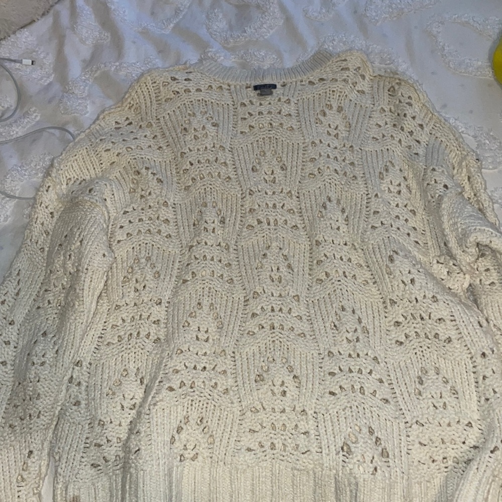 Cream aerie sweater